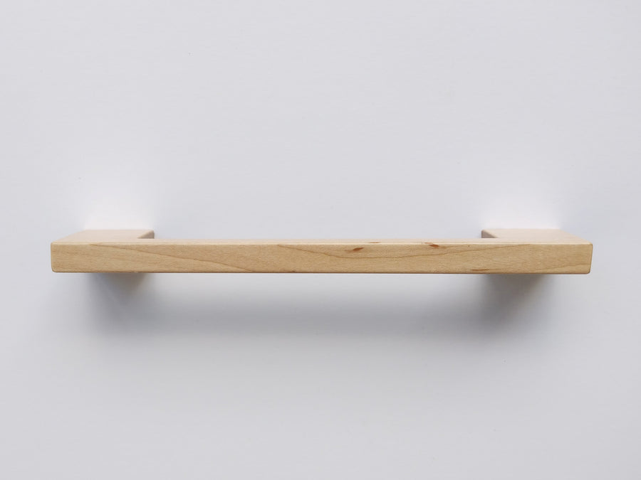 Contemporary Maple Wood Cabinet Pull