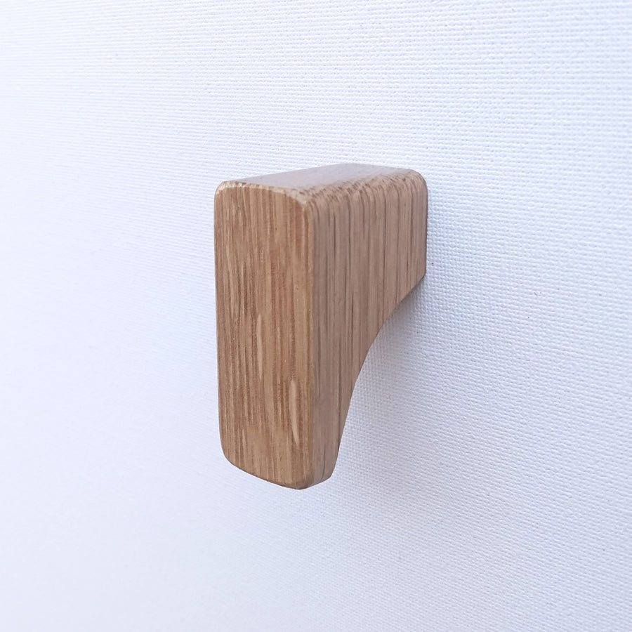 Out West White Oak Cabinet Knob