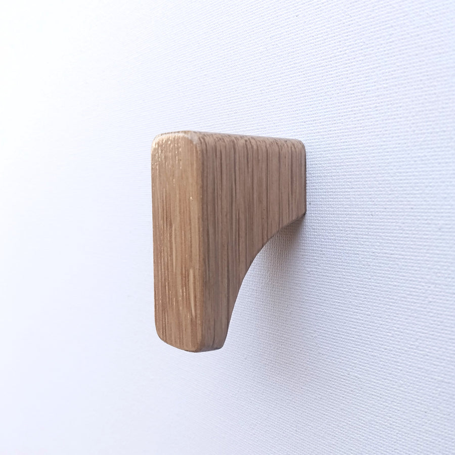 Out West White Oak Cabinet Knob