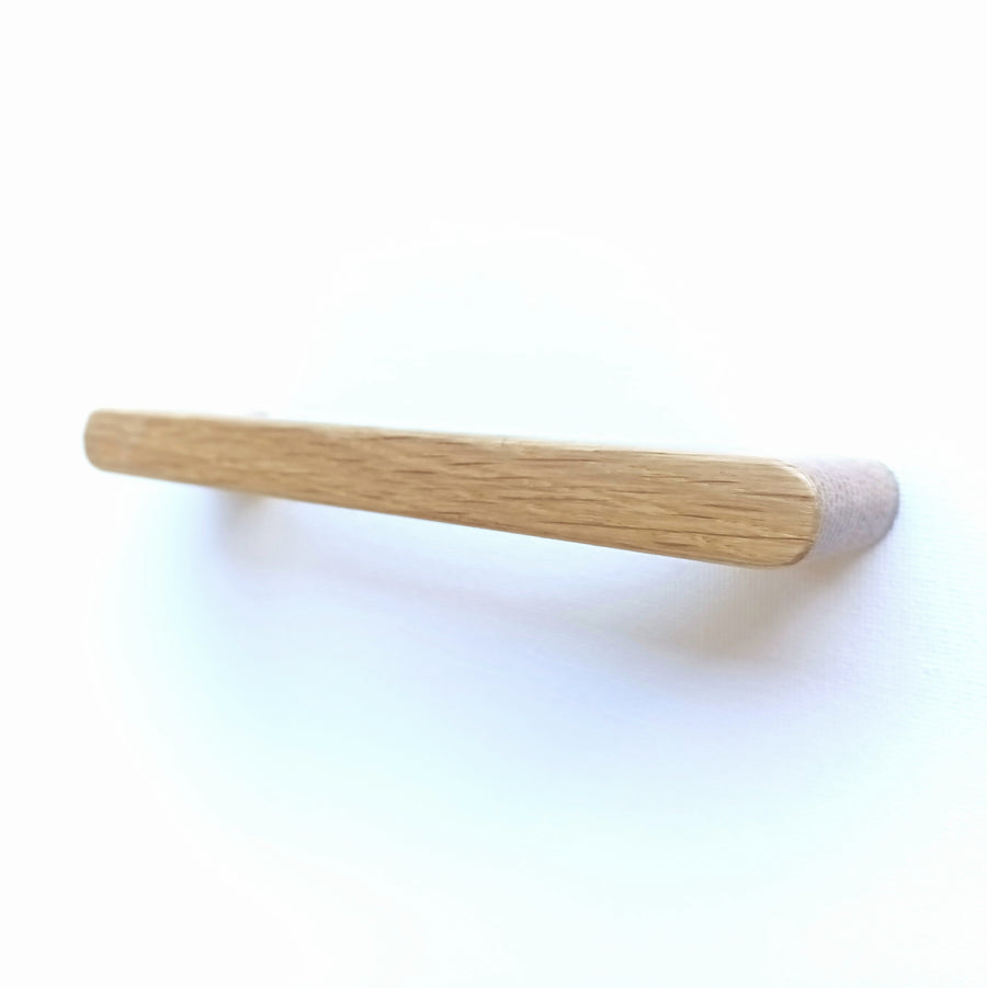 Designer White Oak Cabinet Pull-Medium