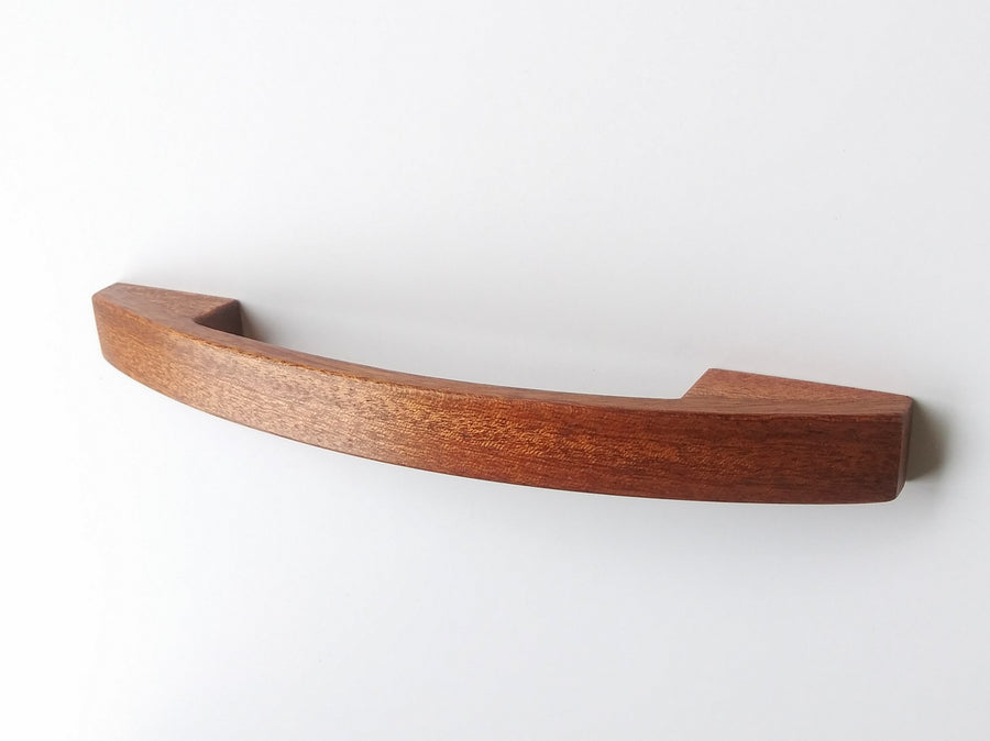 Mahogany Wood Cabinet Pull-'Arching'