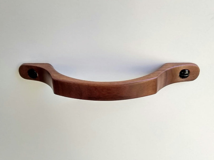 Classic Walnut Face Mount Cabinet Pull